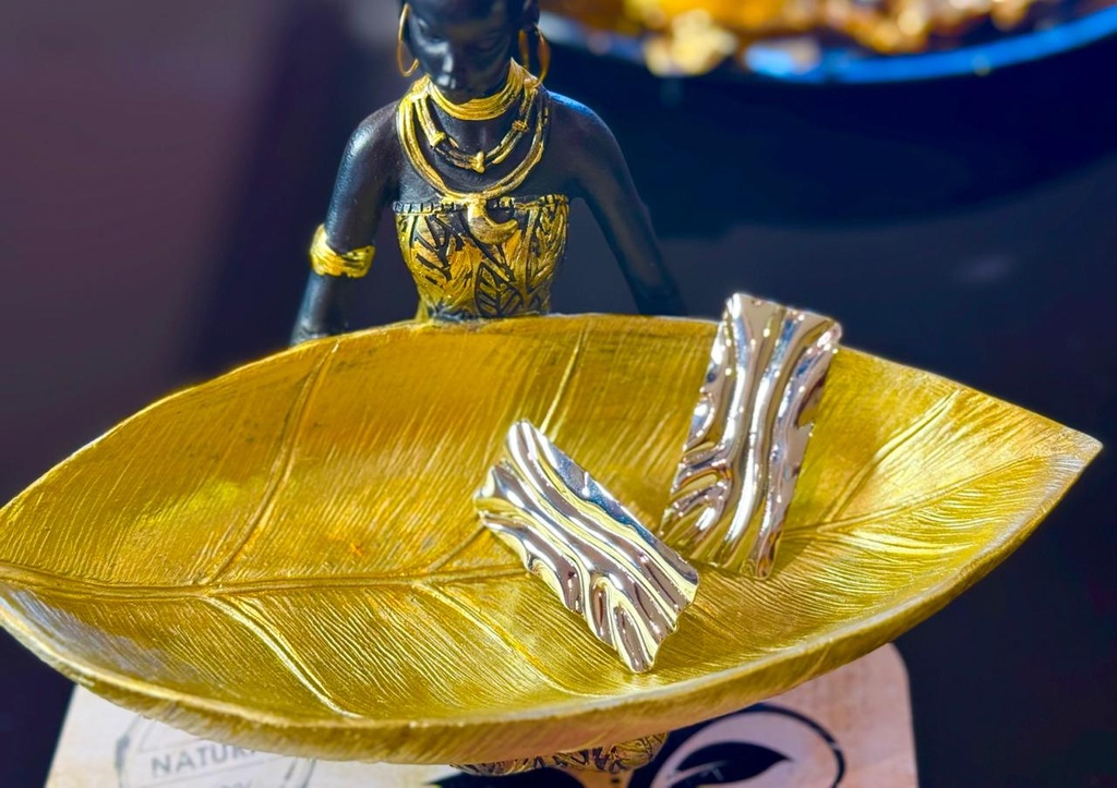 Buzzy Statement Earring (Silver)